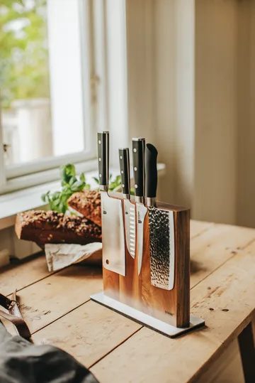 Asama Chinese chef’s knife 18 cm - Black handle - Dorre