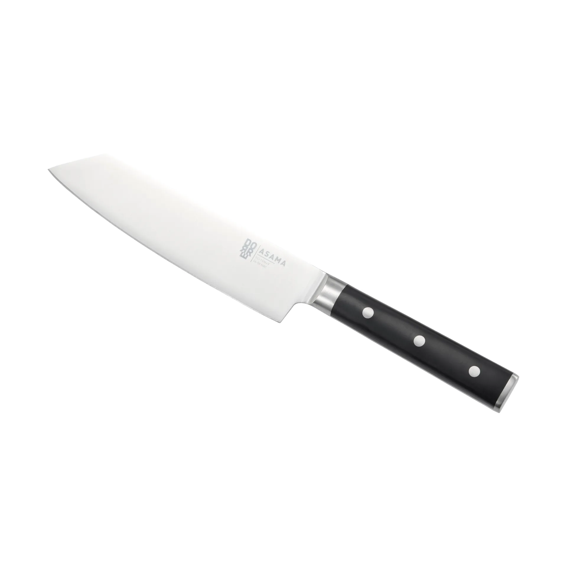 Asama Kiritsuke knife, Stainless steel, black, 33 cm Dorre