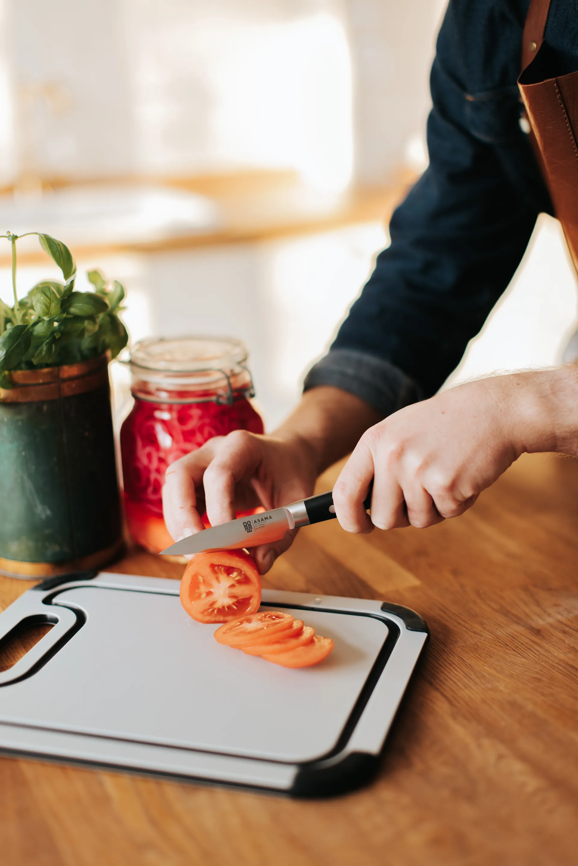 Asama paring knife 8 cm, Stainless steel Dorre