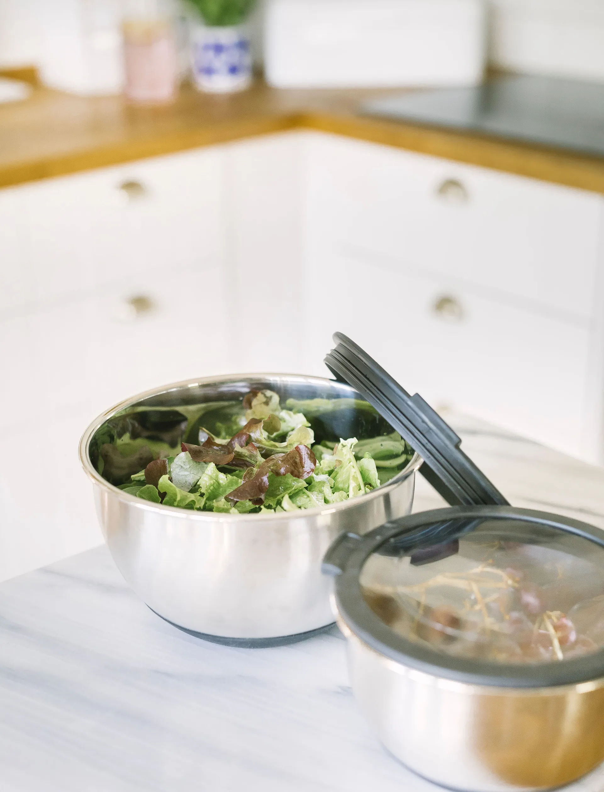 Belle bowl 2-pack, Stainless steel Dorre