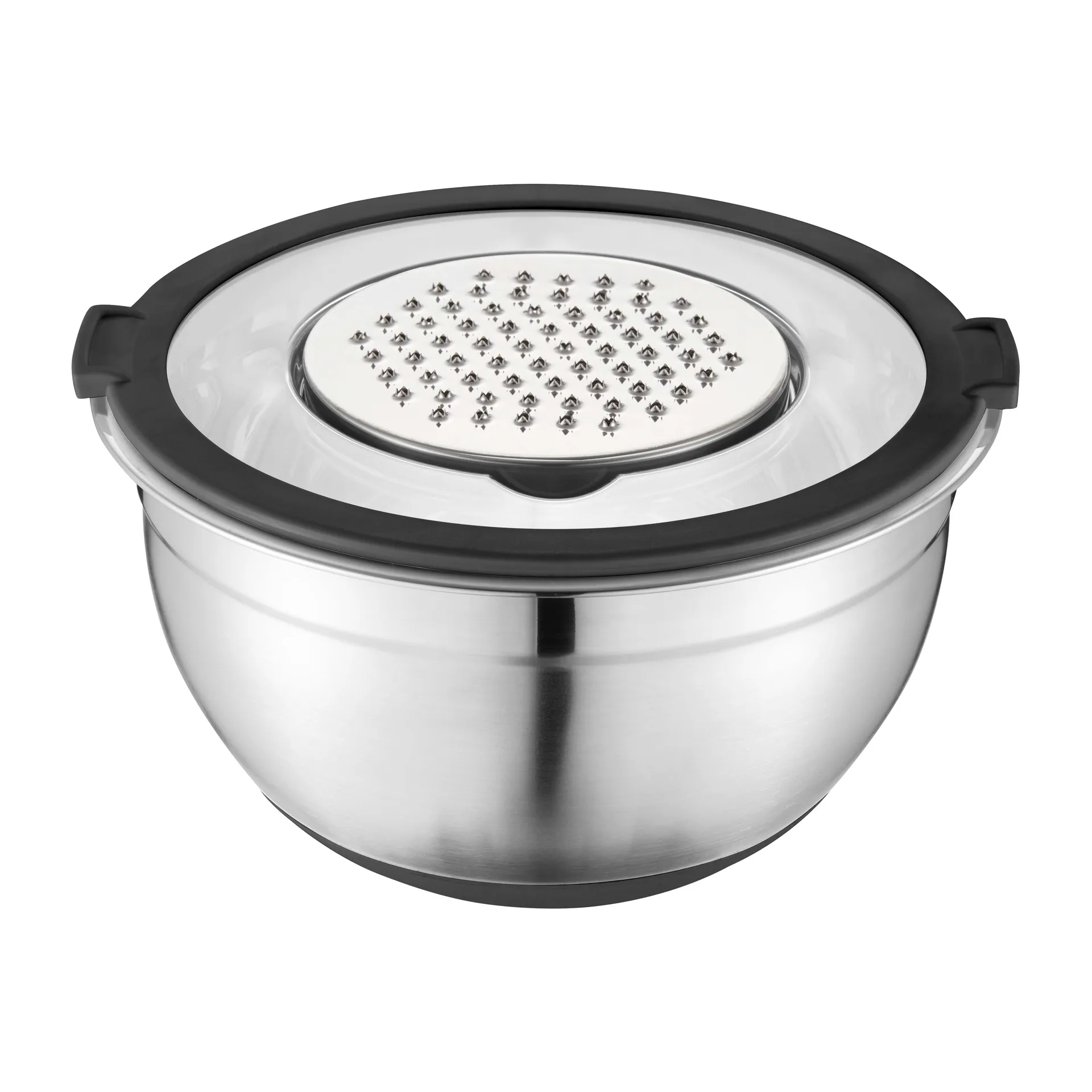 Betje jars with grater - 5 items, Stainless steel Dorre