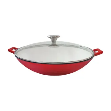 Betsy buffet pot with glass lid 3 L - Red - Dorre