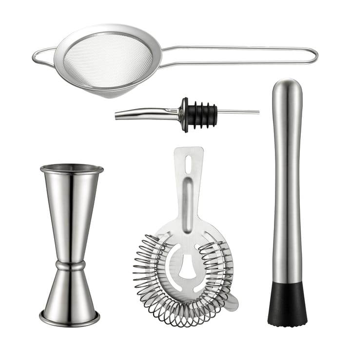 Bianca bar set 5 pieces - Stainless steel - Dorre