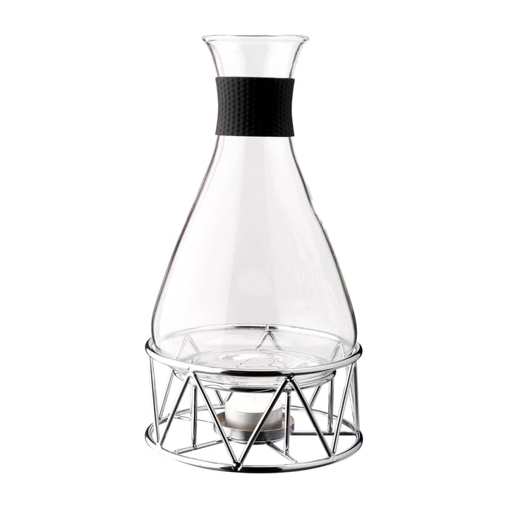 bircha carafe 1 L, Glass-chrome Dorre
