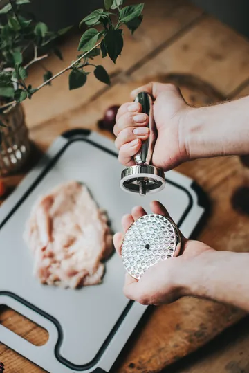 Birdie Biffbankare reversible 14.5x8.3x8.3 cm - Stainless steel - Dorre