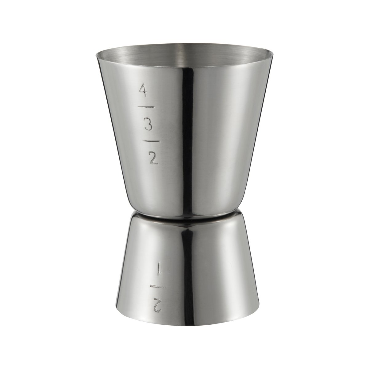 Dorre Braddon measuring glass 4 cl Stainless steel | Scandinavian Design | Wine & barware | Silver-coloured