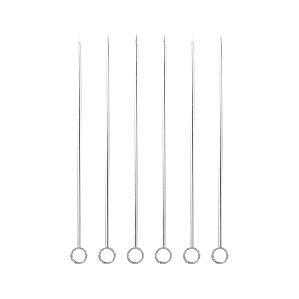 Dorre Carita cocktail sticks 6-pack Stainless steel