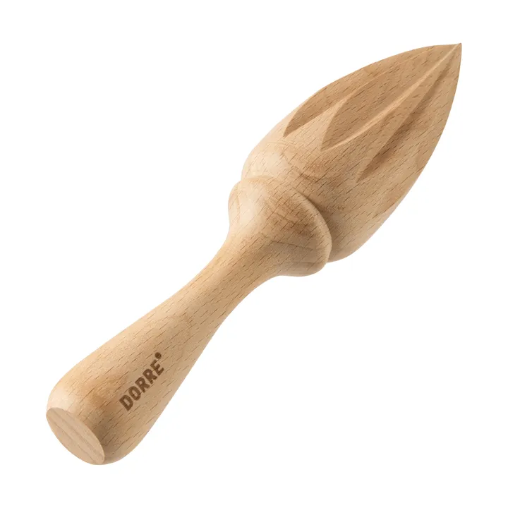 Cleo manual citrus press - Wood, 16x3.8 cm - Dorre