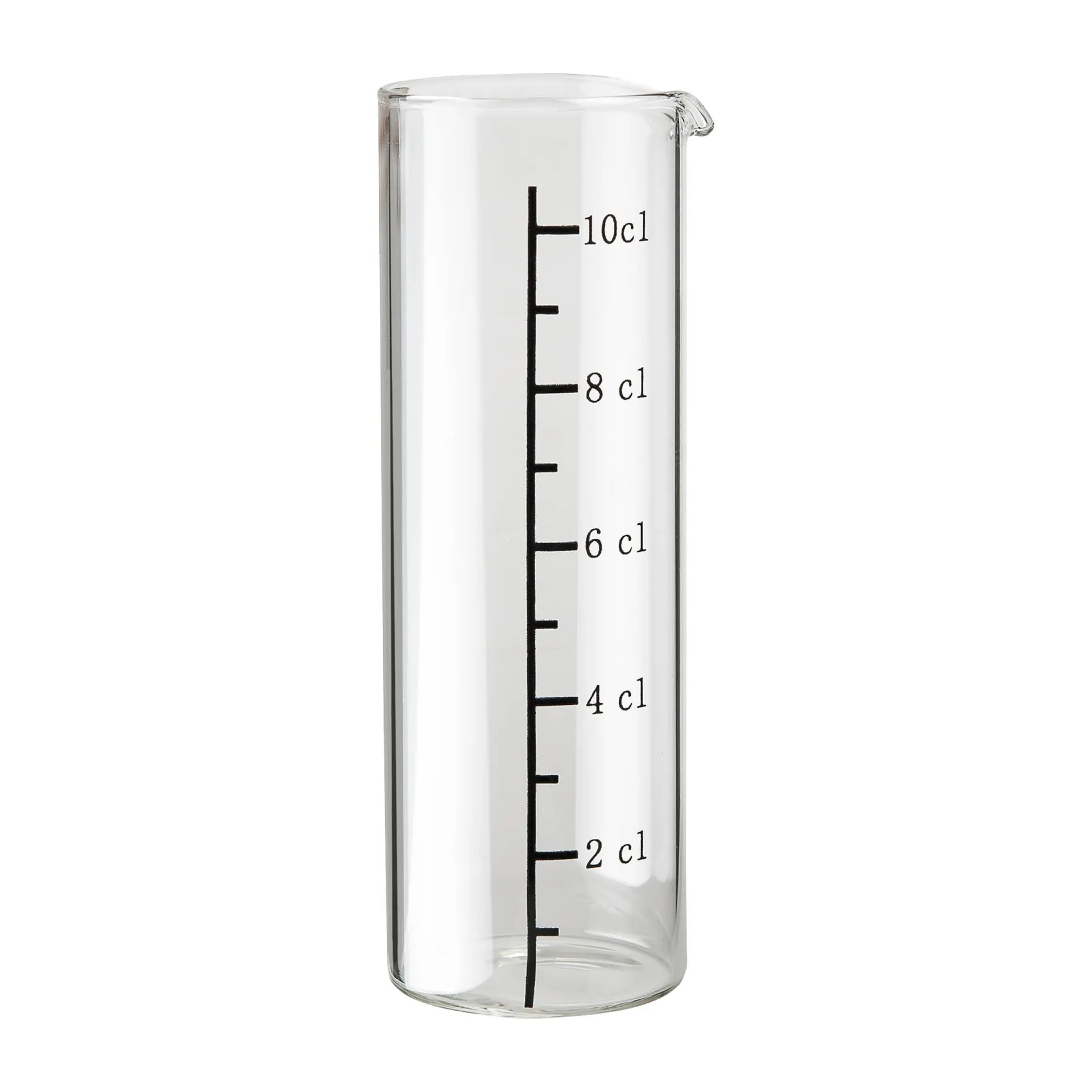 Conn measuring glass 10 cl, Glass Dorre