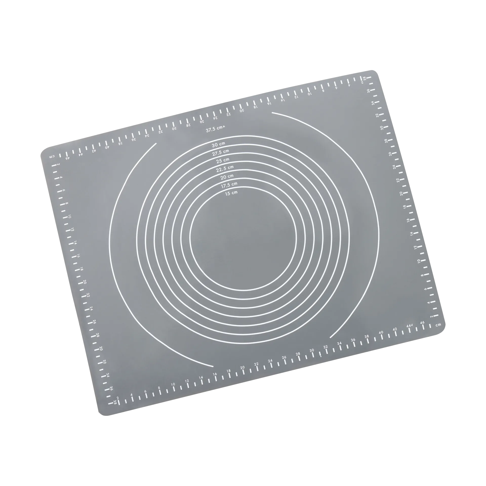 Cookie baking mat 50 cm, Gray silicone Dorre