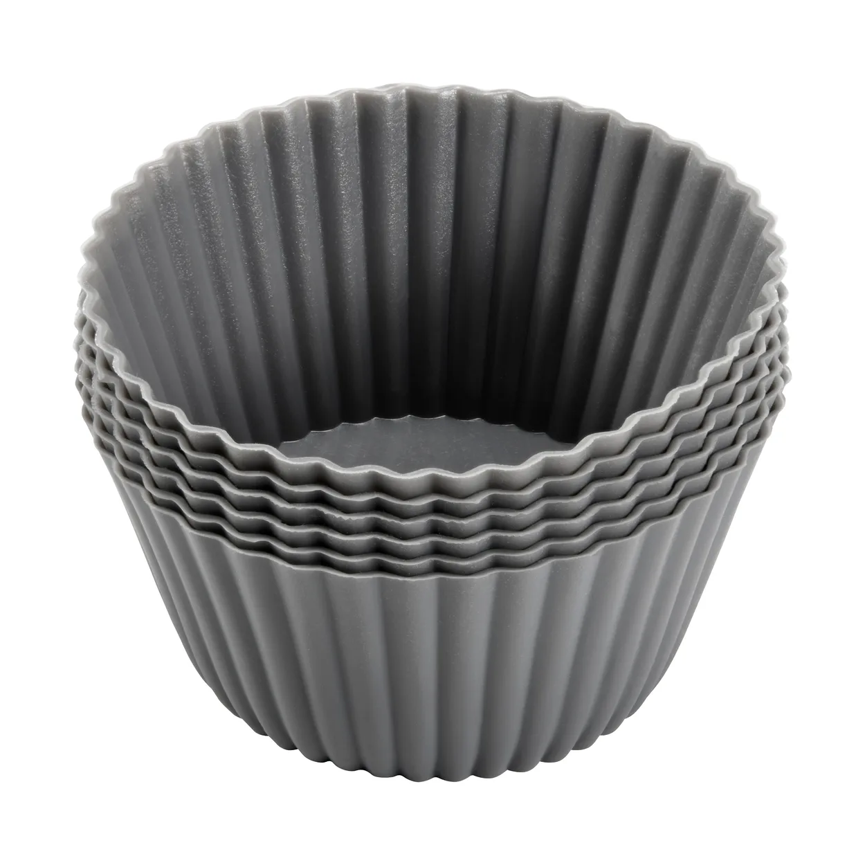 Dorre Cookie muffin tin XL 6 cups Grey | Scandinavian Design | Cookie/Biscuit cutters & cake tins | Grey
