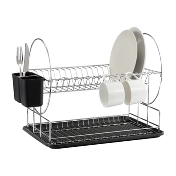 Disa dish rack 2 plan 32x47 cm - Chromed Iron - Dorre