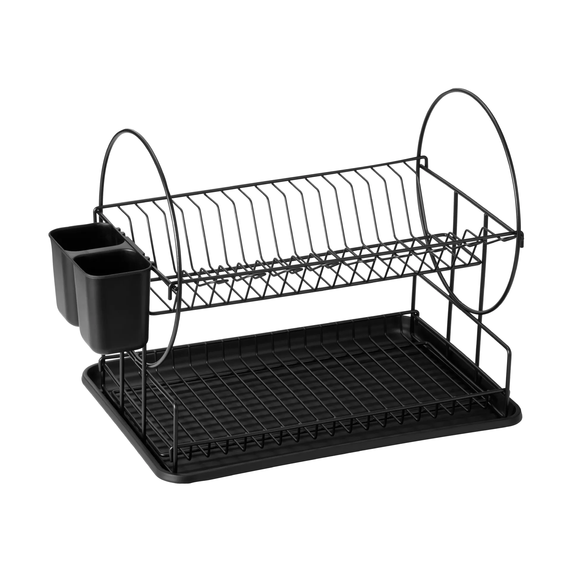 Disa dish rack, 2-tier, black Dorre