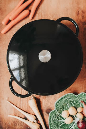 Gitty cast iron pot 7.2 L - Black - Dorre