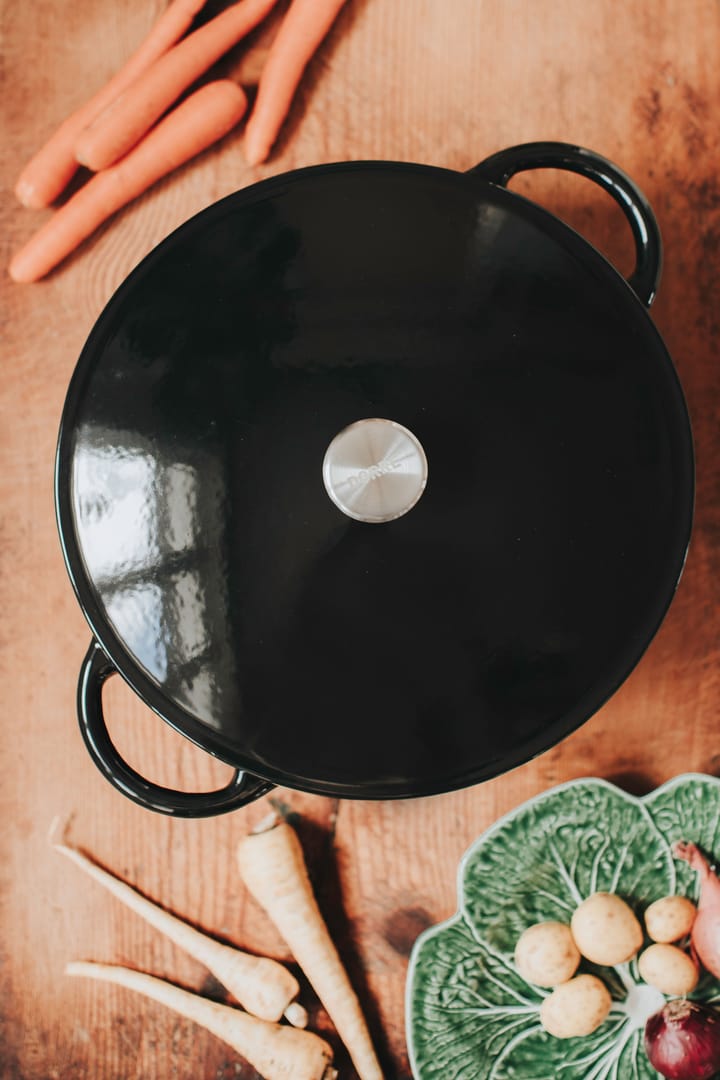 Gitty cast iron pot 7.2 L - Black - Dorre