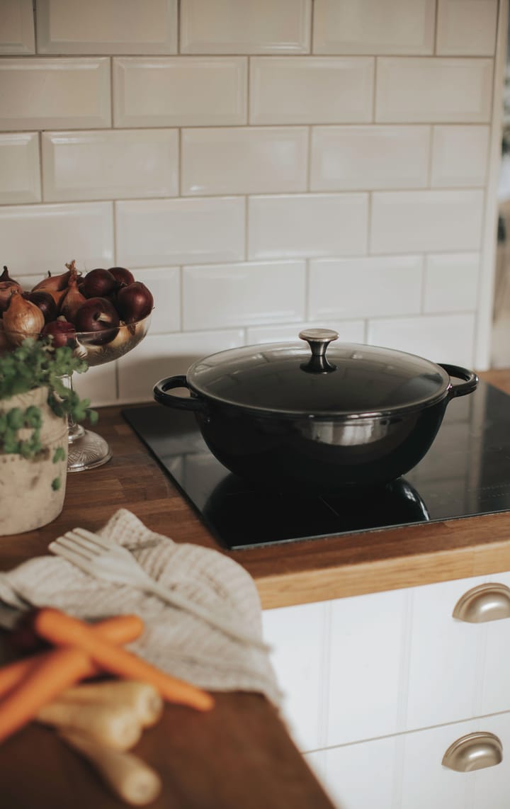 Gitty cast iron pot 7.2 L - Black - Dorre