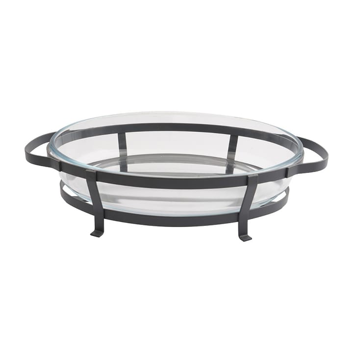 Grace oven dish glass with rack - 2 L - Dorre