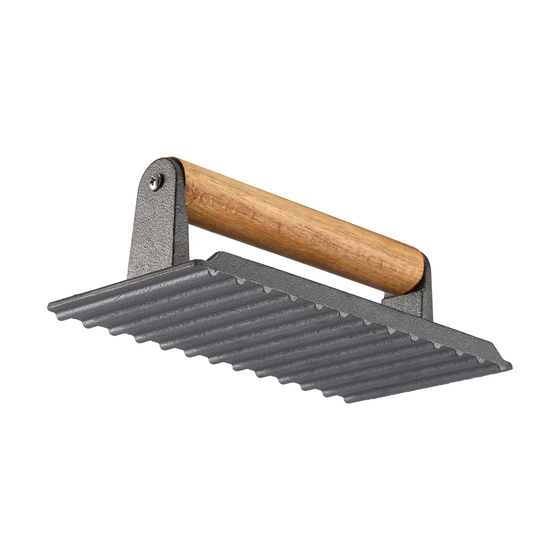Griffin grill press/steak weight, Cast iron, wooden handle, 20x10 cm Dorre