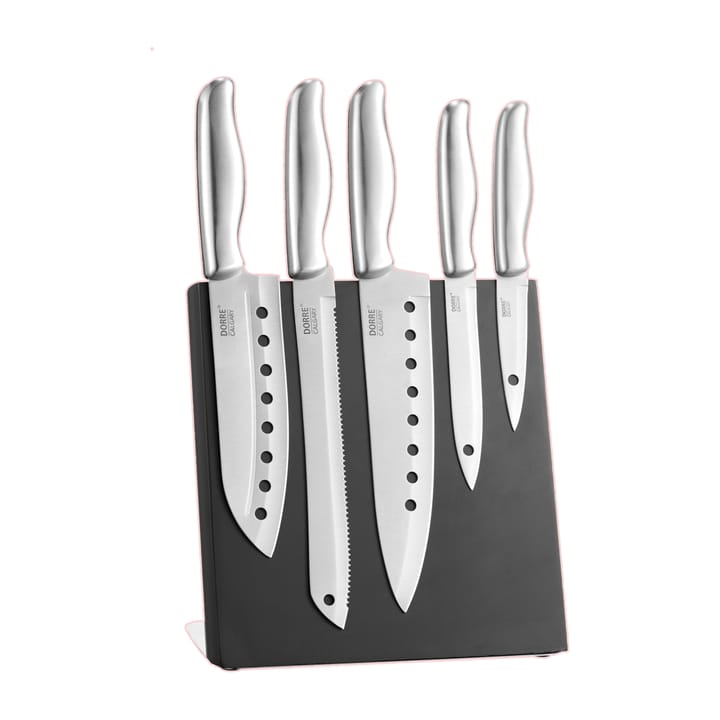 Hugo knife holder 20x23 cm - Black - Dorre