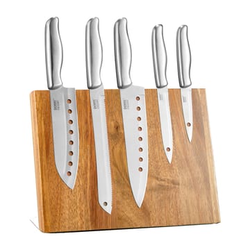 Hugo knifes holder XL 22x30 cm - Acacia - Dorre