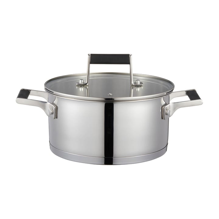 Kaci saucepan set 6 pieces, Stainless steel Dorre