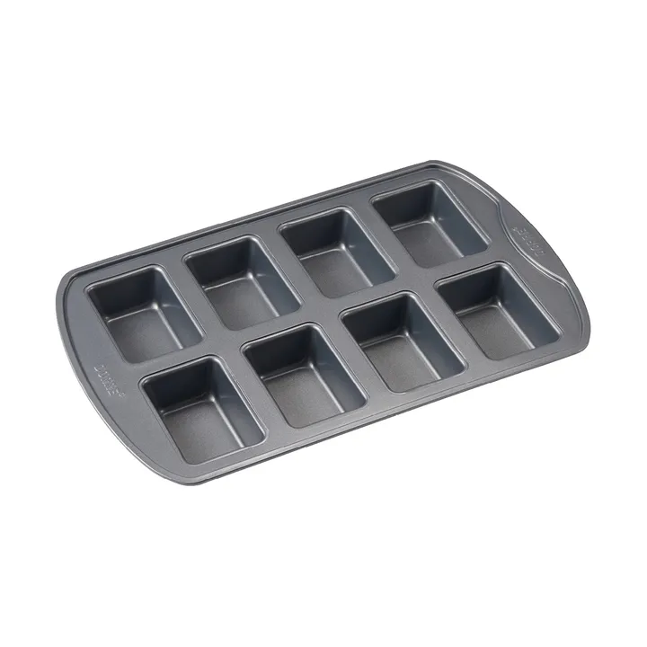 Karabo mini bread tin, 8 molds - 39.4x25.4x4 cm - Dorre