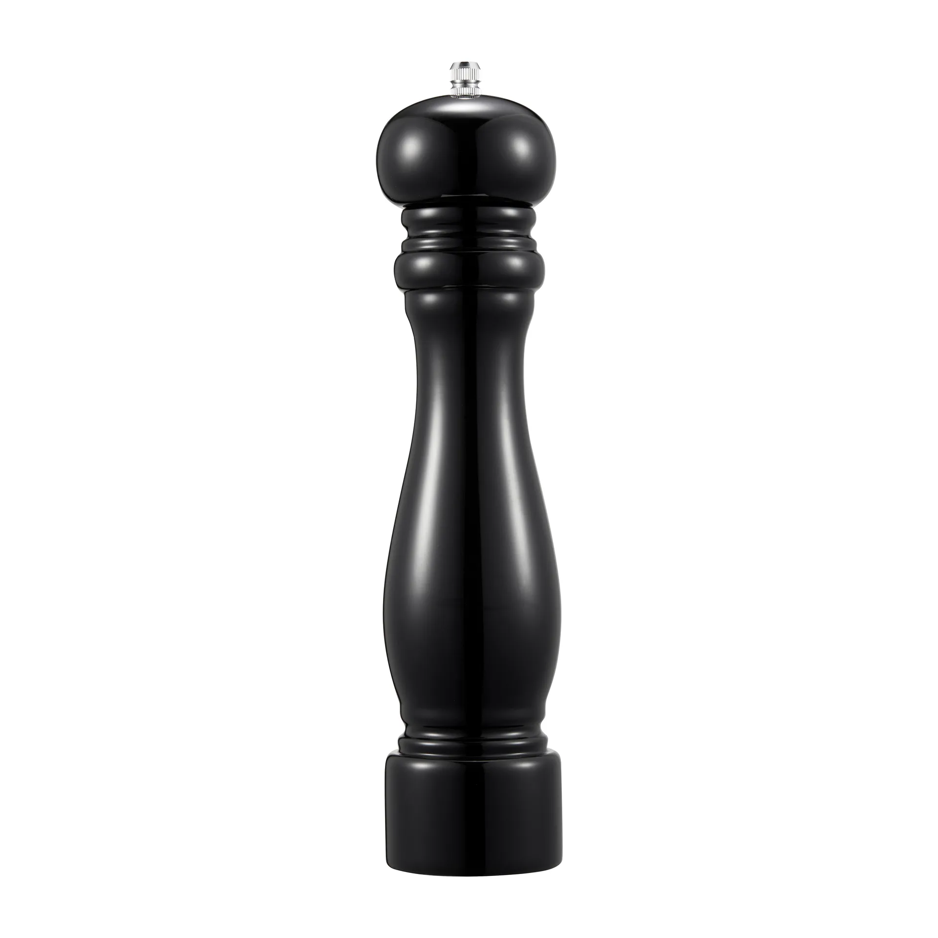Karou pepper- and salt mill tall smooth 27 cm, Black Dorre
