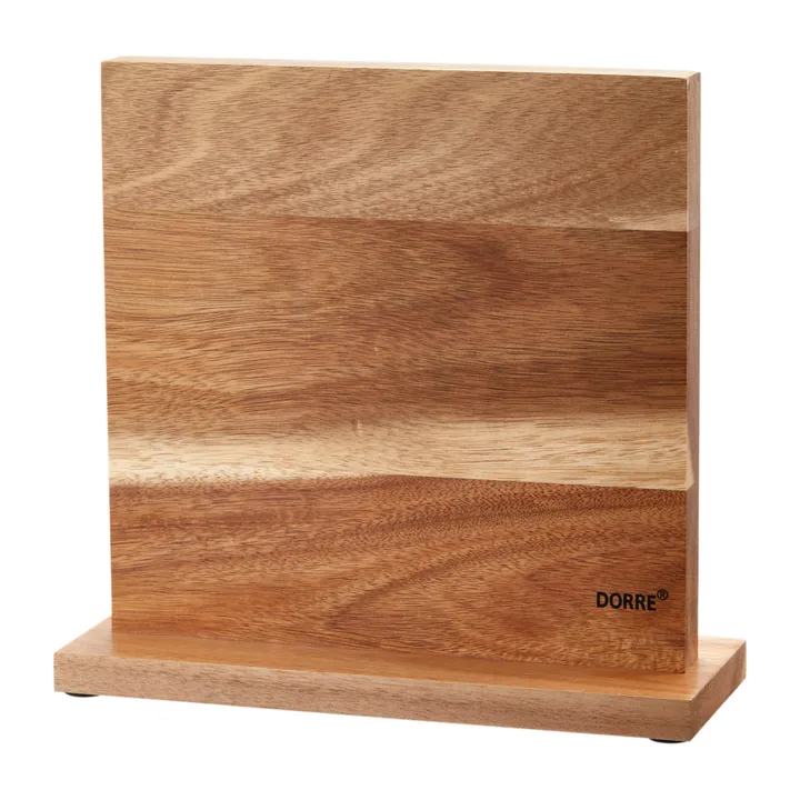 Kaya knife block 22x22 cm - Acacia - Dorre