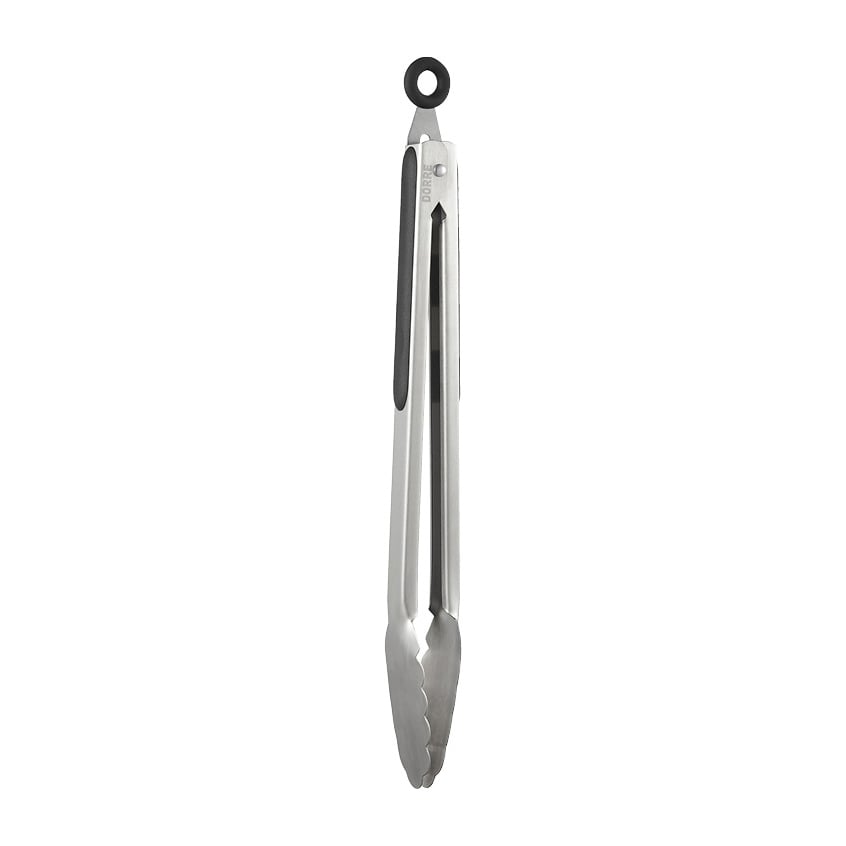 Dorre Keyla tongs 30 cm Stainless steel | Scandinavian Design | Tongs & turners | Silver-coloured
