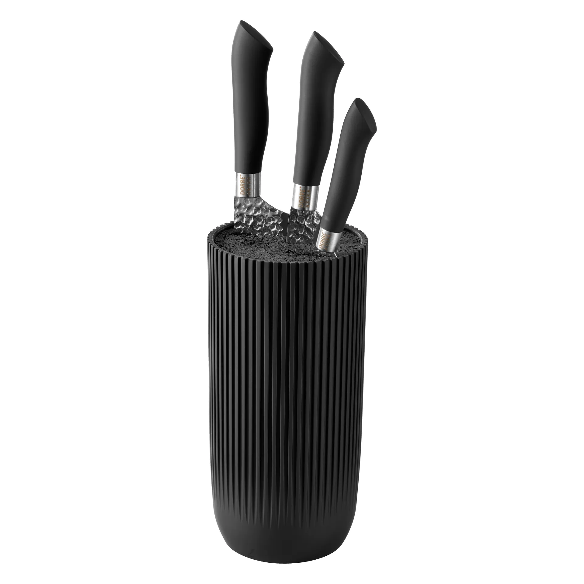 Kiki knife block 24 cm, Black Dorre