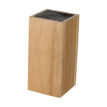 Kini Knife Block square acacia wood - 23.5x10.7x10.7 cm - Dorre