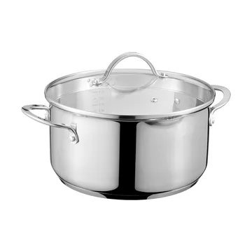 Kosmo casserole with glass lid - 5.1 L - Dorre