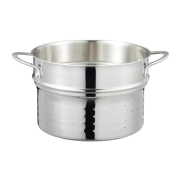 Kosmo pasta dish with inserts 7.6 L - Stainless steel - Dorre