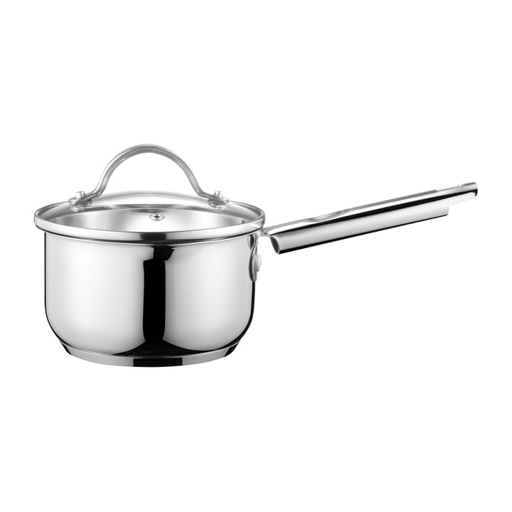 Kosmo saucepan with glass lid 18 cm - Stainless steel - Dorre