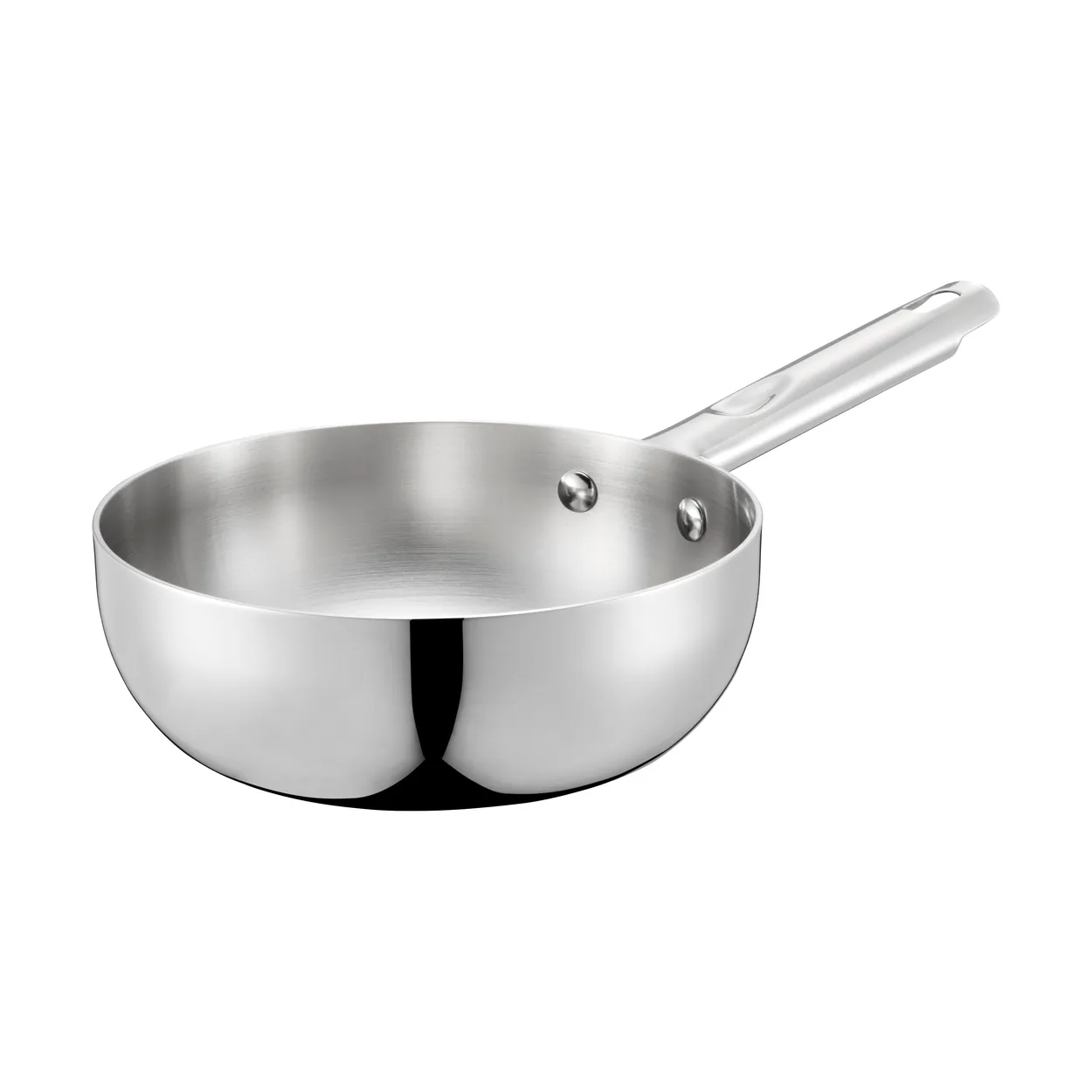 Dorre Kosmo sauté pan 2 L Silver | Scandinavian Design | Saucier & sauté pans | Silver-coloured