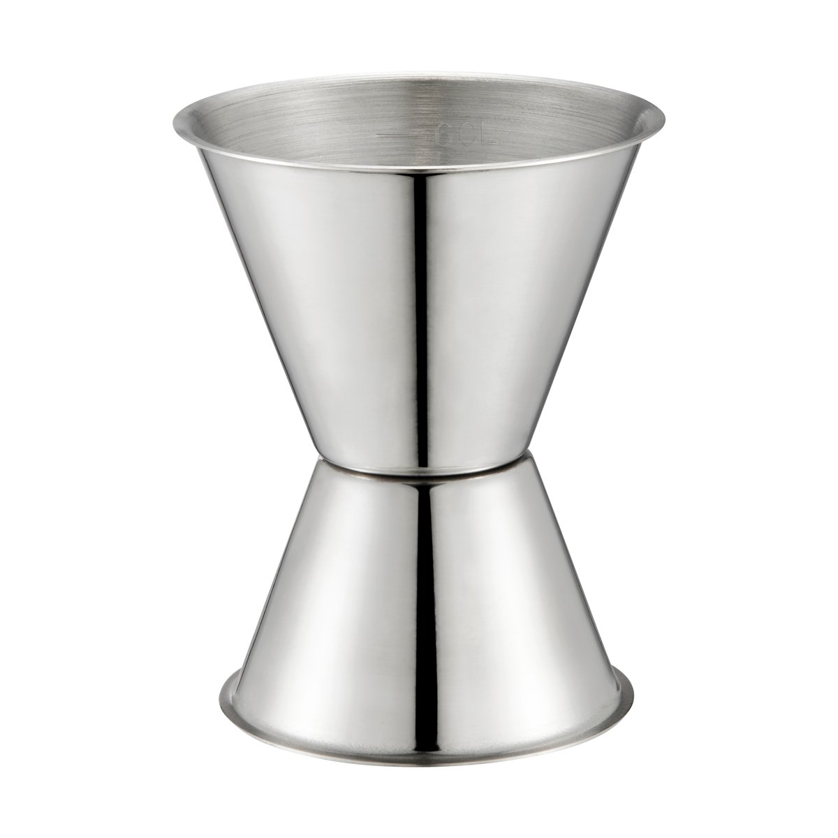 Dorre Maya reversible measuring glass 4-6 cl Silver