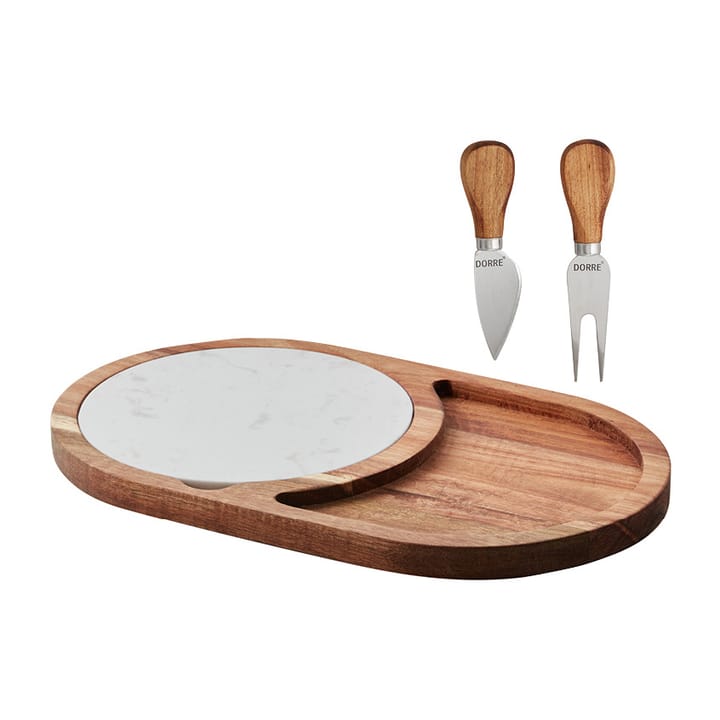 Olani cheese tray 3 pieces - Acacia - Dorre