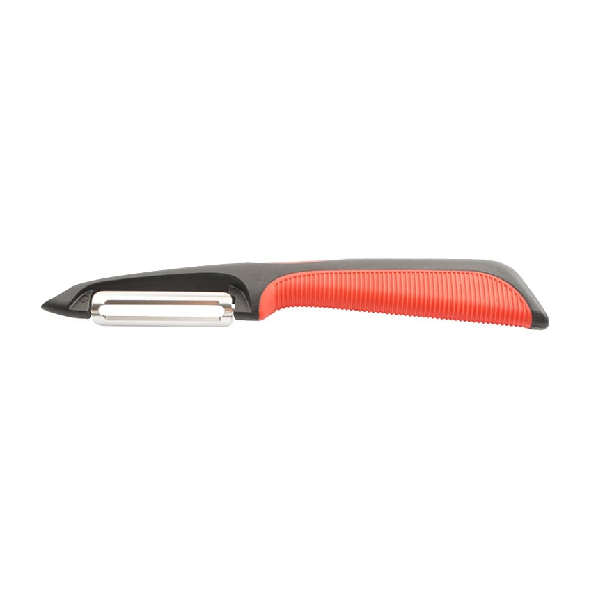 Dorre Prim potato peeler 18 cm Grey-orange | Scandinavian Design | Peelers | Grey