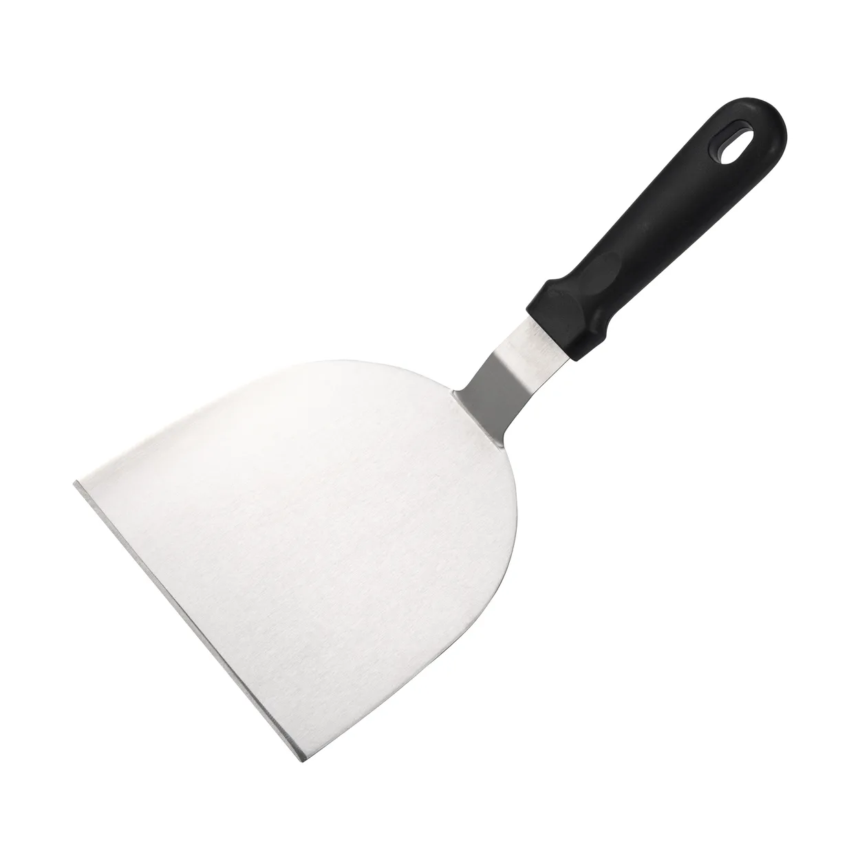 Dorre Sasha stainless steel spatula Black-XL | Scandinavian Design | Fish slices & Spatulas | Silver-coloured