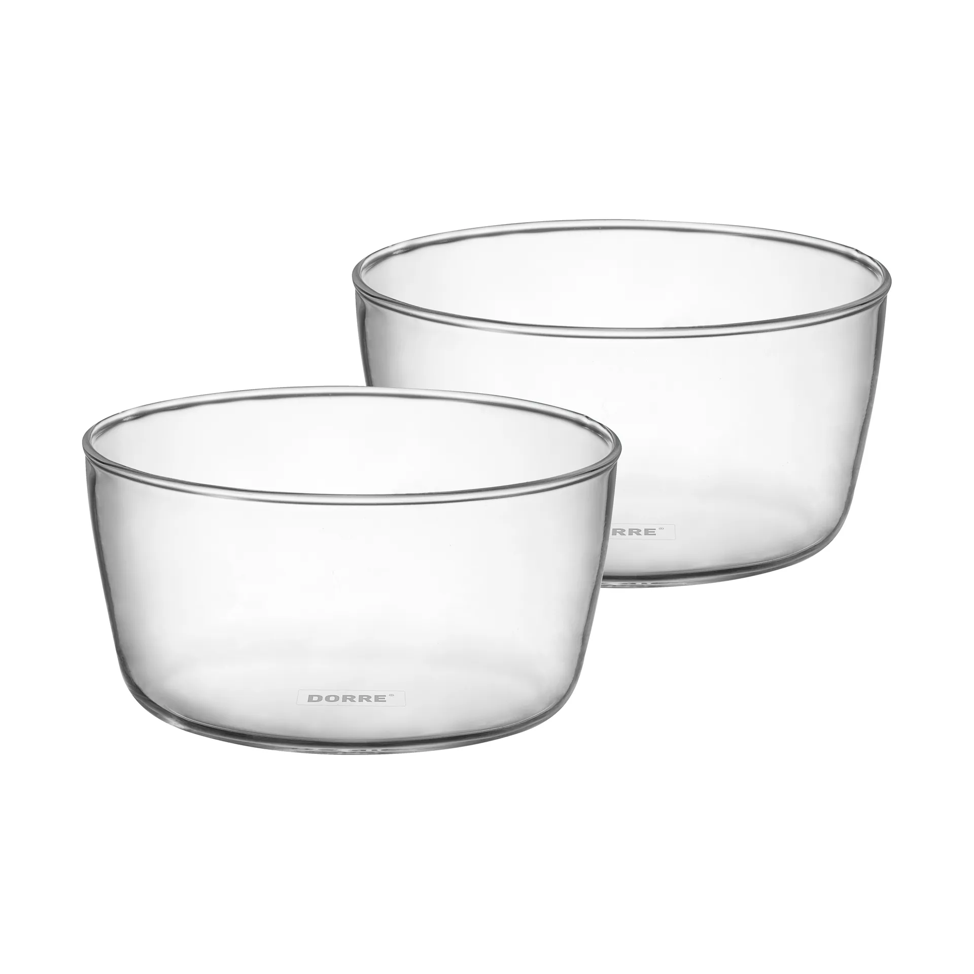Seria Serving Bowls glass 2-pack, Ø10 cm Dorre