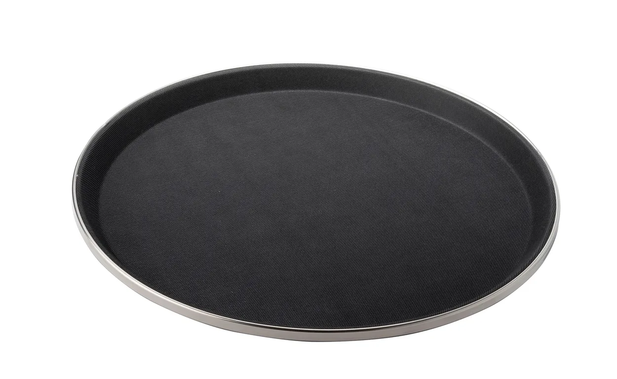 Dorre Serving tray round o35.5 cm Black | Scandinavian Design | Trays | Black