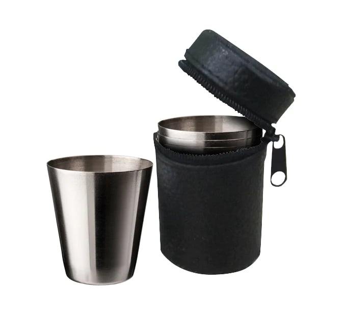 Dorre Shot glass 4 pack Leather