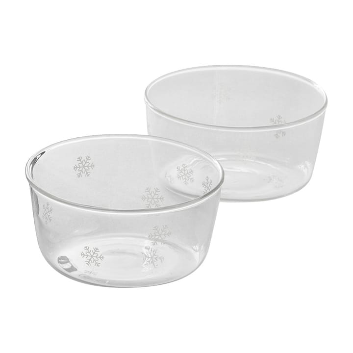 Snöstar bowl Ø10 cm 2-pack - Glas - Dorre