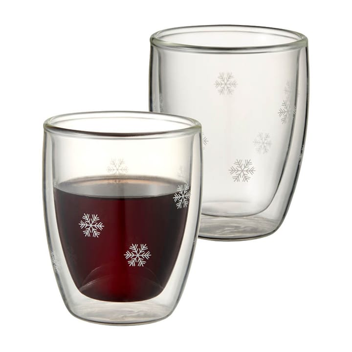 Snowstar double walled glass 2-pack - 13 cl - Dorre