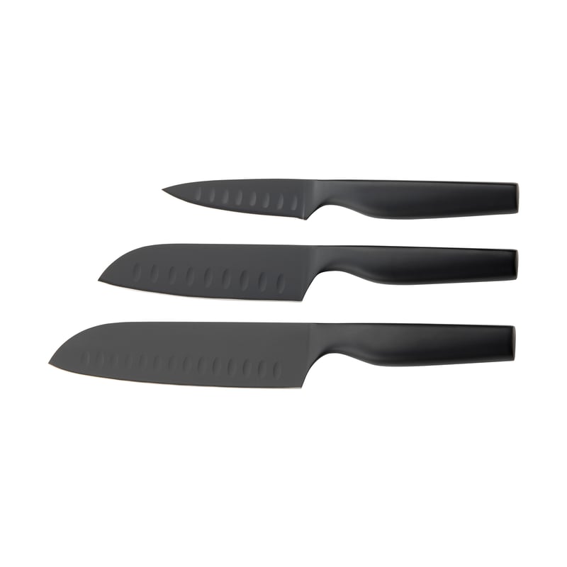 Dorre Sukai knife set 3 pcs Black