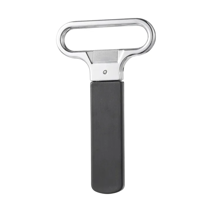 Vale Bottle Opener corkscrew 11x6.4x1 cm - Black-silver - Dorre