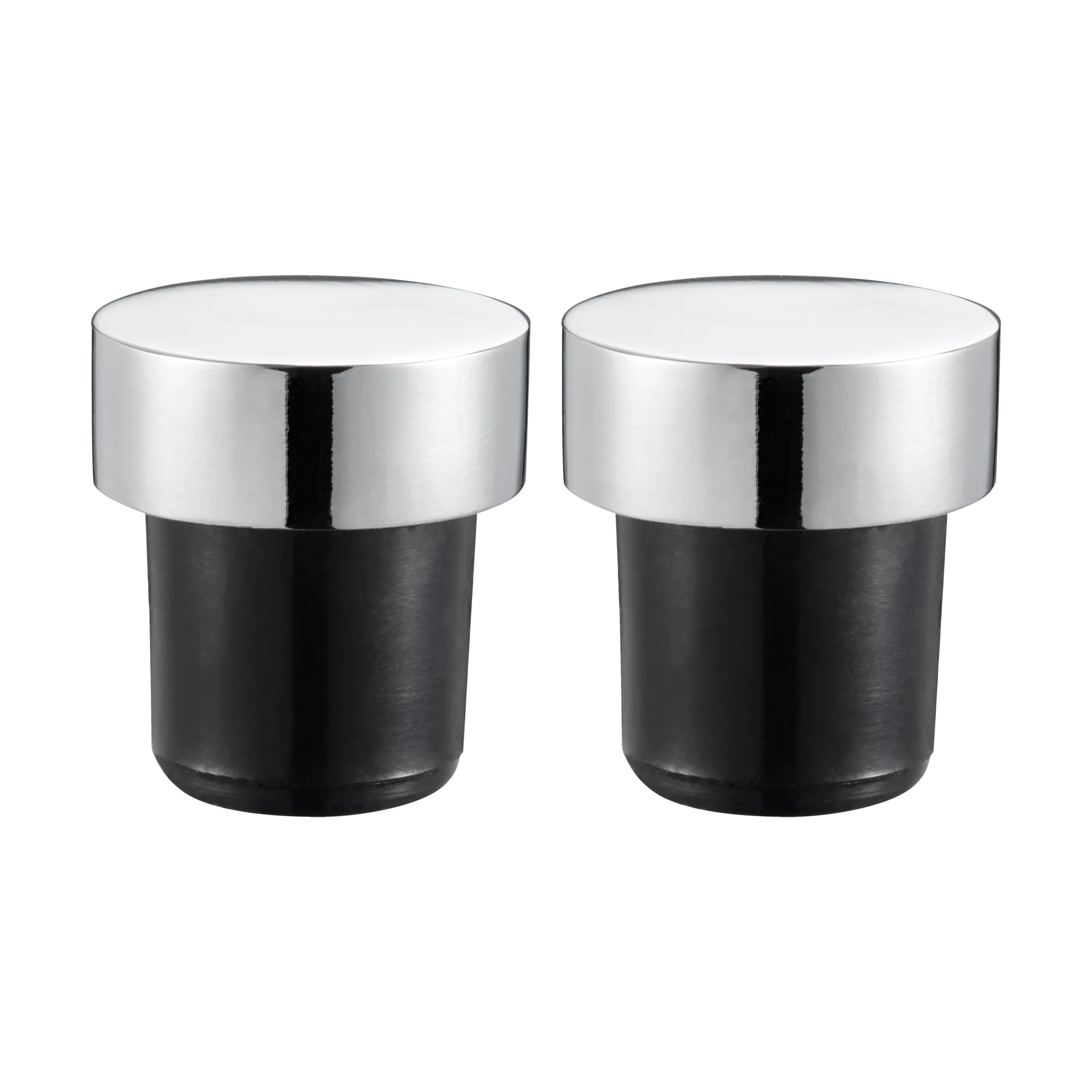 Valli wine stopper 2-pack 3 cm, Chrome Dorre