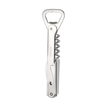 Varda Wine & Bottle Opener 14.5 cm - Stainless steel - Dorre