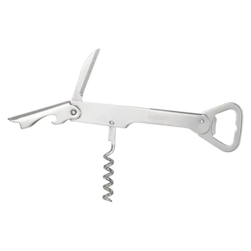 Varda Wine & Bottle Opener 14.5 cm - Stainless steel - Dorre