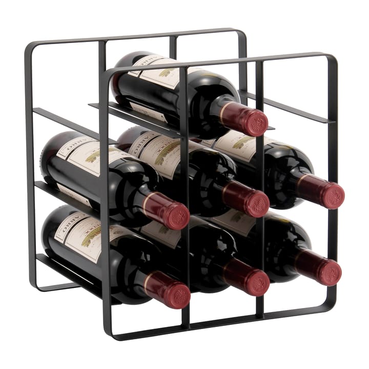 Vinia wine rack 9 bottles 30 cm - Iron - Dorre